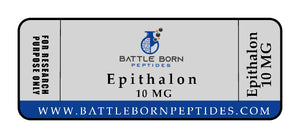 Epithalon 10mg - Battle Born Peptides