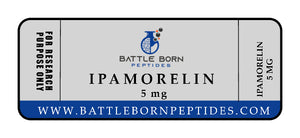 IPAMORELIN 2MG / 5MG - Battle Born Peptides
