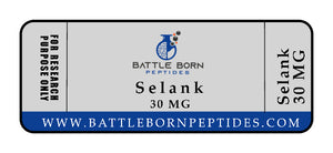Selank 5MG / 30MG - Battle Born Peptides