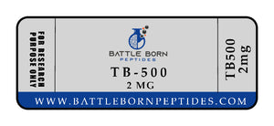 TB500 (Thymosin Beta-4) - Battle Born Peptides