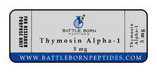 Load image into Gallery viewer, Thymosin Alpha-1 2mg / 5mg - Battle Born Peptides
