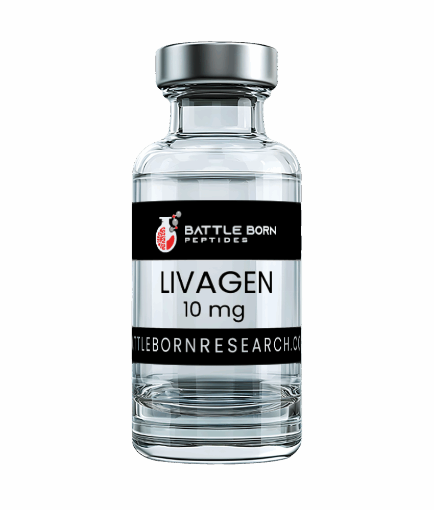 Livagen 10mg peptide vial for DNA repair and gene expression studies