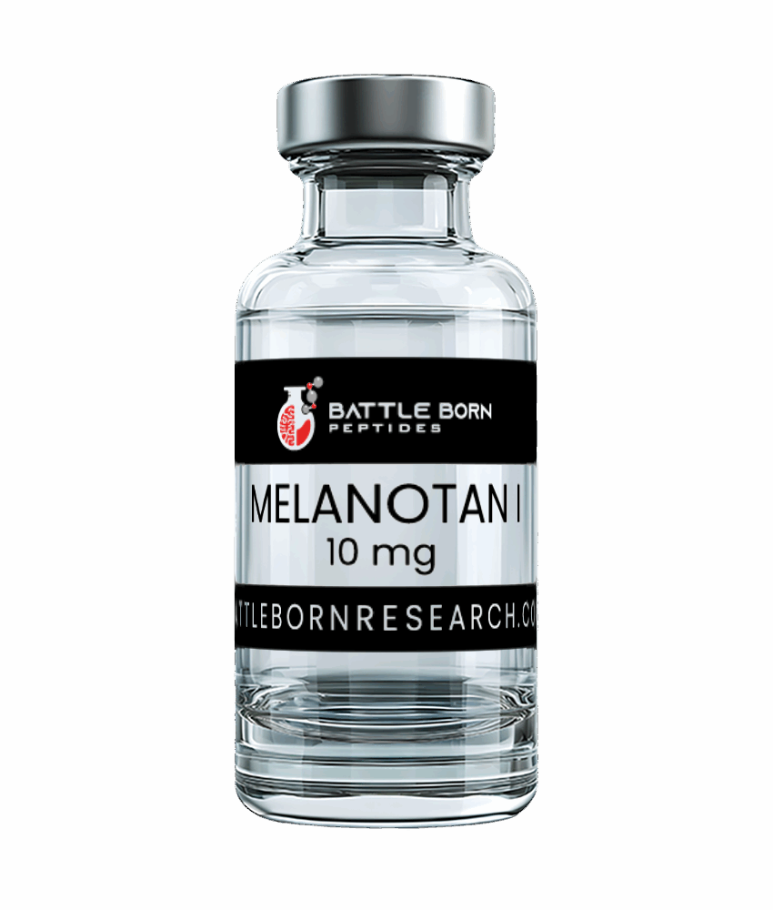 Melanotan 1 10mg peptide vial – synthetic α-MSH analog for melanocortin receptor research
