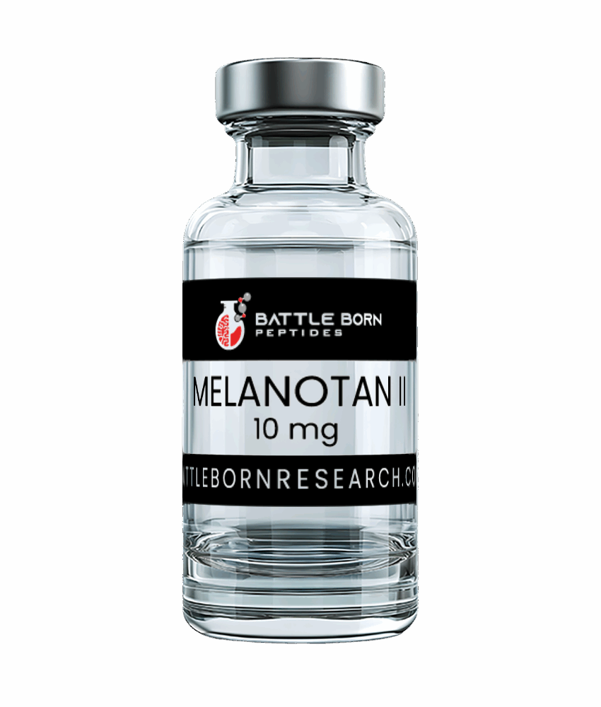 Melanotan 2 10mg research peptide – melanocortin receptor study compound in lyophilized vial
